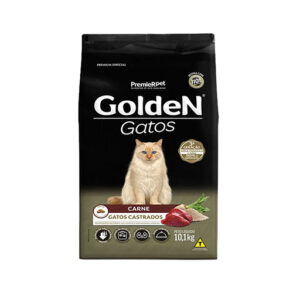 RAÇÃO GOLDEN CARNE CASTRADO 10.1KG