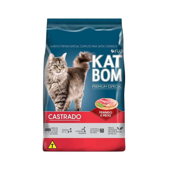 RAÇÃO KATBOM CASTRADO 10.1KG