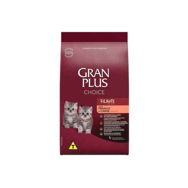 RAÇÃO GRAN PLUS FRANGO E CARNE FILHOTE 10.1KG