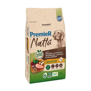 RAÇÃO PREMIER NATTU SENIOR 12KG