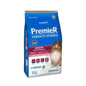 RAÇÃO PREMIER AMBIENTE INTERNO SENIOR 12KG