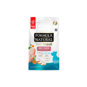 RAÇÃO FÓRMULA NATURAL FLESH MEAT RAÇAS PEQUENAS 1kg