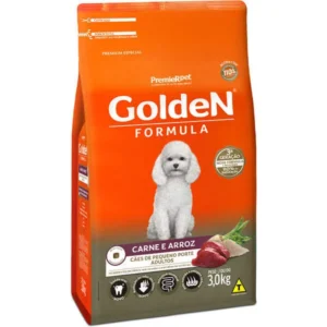 RAÇÃO GOLDEN FORMULA CARNE E ARROZ 3KG