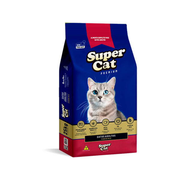 RAÇÃO SUPER CAT PREMIUM 7KG
