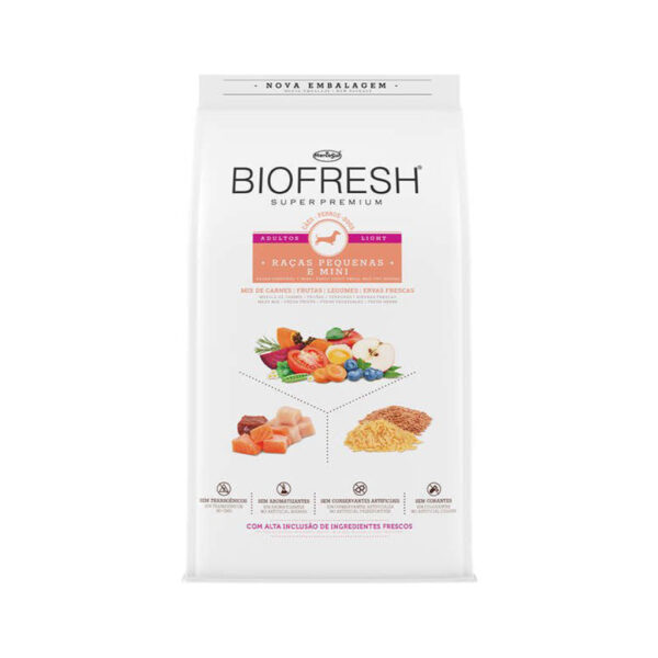 RAÇÃO BIOFRESH ADULTO LIGHT 3KG