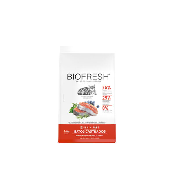 RAÇÃO BIOFRESH SALMÃO 1,5KG