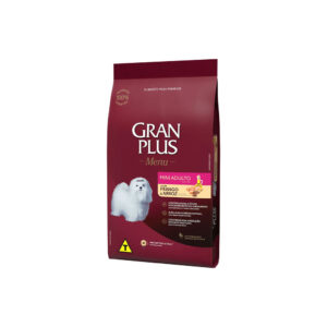 RAÇÃO GRAN PLUS MENU FRANGO E ARROZ 1 KG