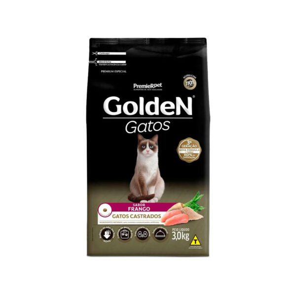 RAÇÃO GOLDEN FRANGO 3KG
