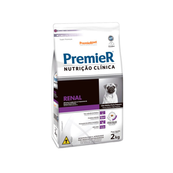 RAÇÃO PREMIER NUTRIÇÃO CLÍNICA RENAL 2KG