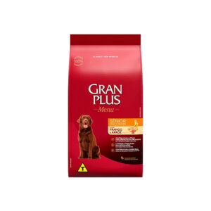 RAÇÃO GRAN PLUS MENU SÊNIOR FRANGO E ARROZ 3KG