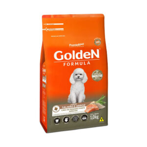 RAÇÃO GOLDEN FORMULA SALMÃO E ARROZ 1KG