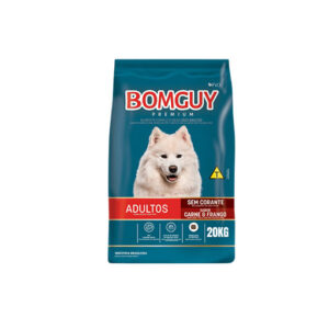 RAÇÃO BOMGUY CARNE E FRANGO 20KG