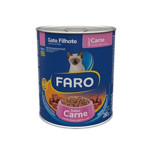 FARO GATO FILHOTE CARNE 280G