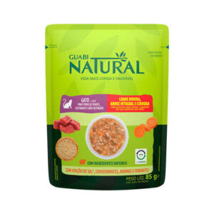 GUABI NATURAL CARNE BOVINA, ARROZ INTEGRAL E CENOURA