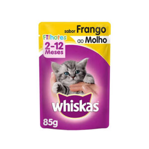 WHISKAS GATO FILHOTE FRANGO