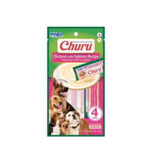 CHURU FRANGO E SALMÃO 4 TUBOS