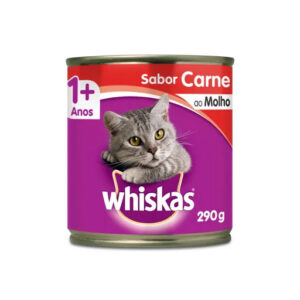 WHISKAS CARNE AO MOLHO 290G