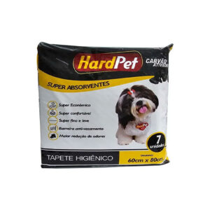 HARDPET TAPETE CARVÃO ATIVADO 7 UNIDADES