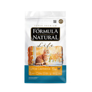 RAÇÃO FÓRMULA NATURAL GATO CASTRADO FRANGO 10,1KG