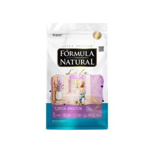 RAÇÃO FÓRMULA NATURAL GATOS ADULTOS FRANGO E SALMÃO 10.1KG
