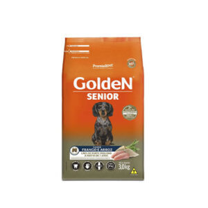 GOLDEN CÃES RAÇAS PEQUENAS SENIOR 3KG