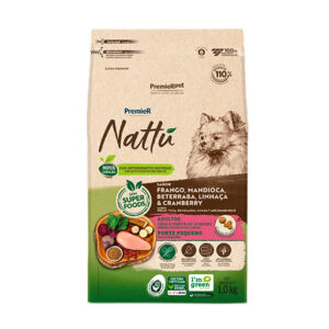 PREMIER NATTU ADULTO RAÇAS PEQUENAS 1KG