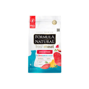 FÓRMULA NATURAL FRESH MEAT CASTRADO CARNE 10,1KG
